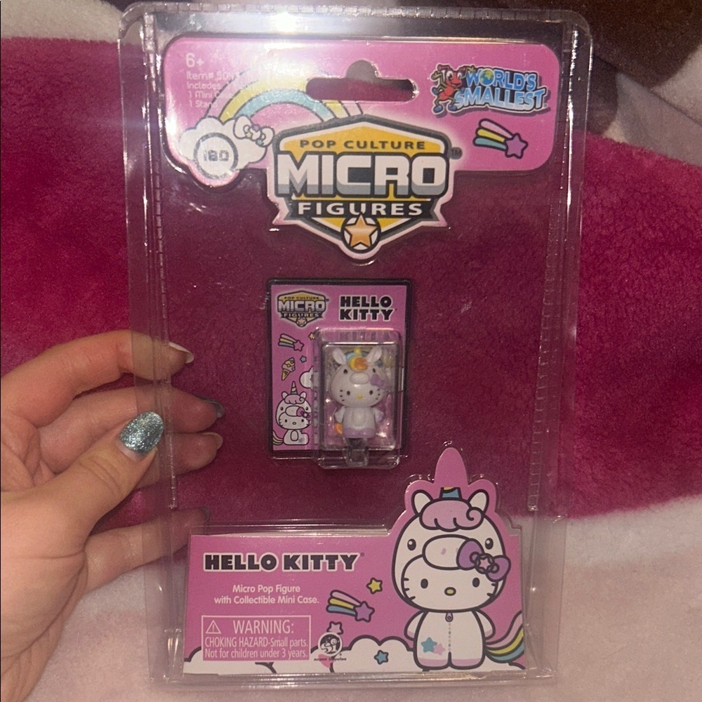 Hello Kitty Micro Pop Unicorn Figure